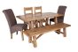Oak Dominion 1.75M Dining Table