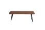 Hoxton Curved Small Bench Tan by Indus Valley