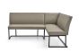 Apollo Sand Corner Bench Set - RHF by Indus Valley
