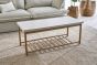 Aspect White Rectangular Coffee with Rack by Monologue | Style Our Home