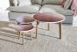 Round Lamp Table - Pink Hues - Large by Monologue | Style Our Home