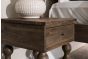 Carob Bedside - Greywash
