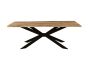 Tavola Edge 2.2M Live Edge Dining Table-TAB103M by Jali Editions  | Style Our Home