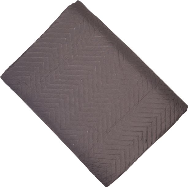 Cotton Like Chevron Quilt Slate by Malini | Style Our Home