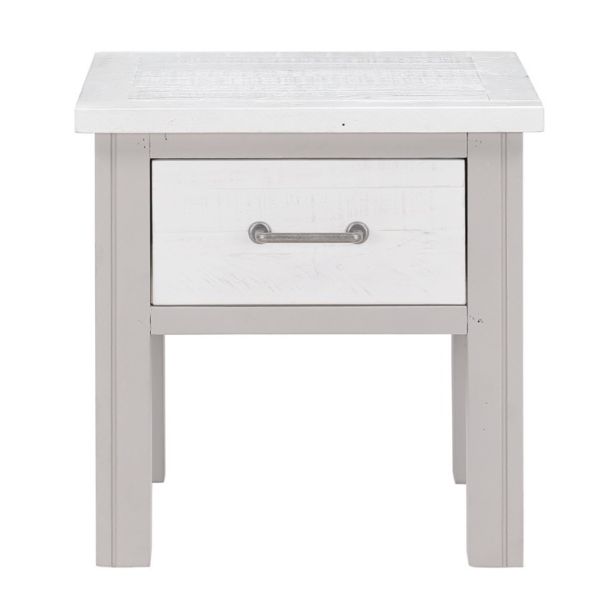 Greystone - Lamp Table With drawer by Baumhaus | Style Our Home