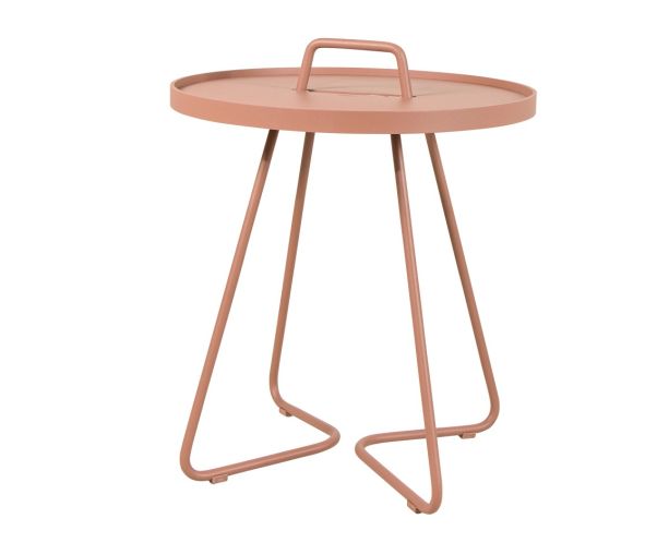 On-The-Move Small Dusty Rose Side Table by Cane-line | Style Our Home