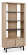 Vega Scandi Oak & Peppercorn Display Unit by Bentley Designs | Style Our Home