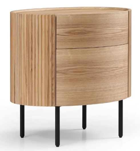 Lantine Bedside Table - Ash Oak By Tommy Franks | Style Our Home