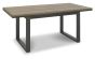 Tivoli Weathered Oak 6-8 Seater Table & 6 Dali Grey Velvet Chairs by Bentley Designs | Style Our Home