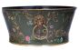Green Fountain Design Round Bowl with Handles