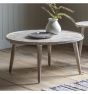 Agra Coffee Table Natural White