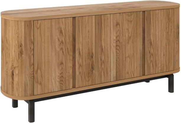 Vega Rustic Oak & Peppercorn Wide Sideboard by Bentley Designs | Style Our Home