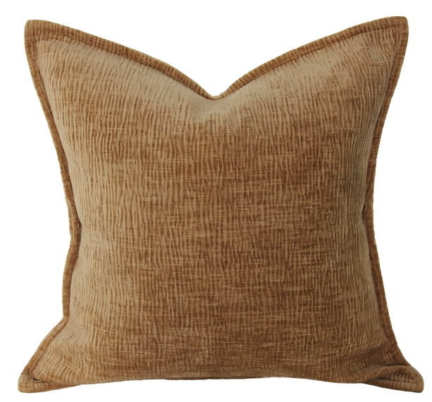 Ripple Texture Chenille Tan by Malini | Style Our Home
