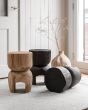 Amber Black Side Table