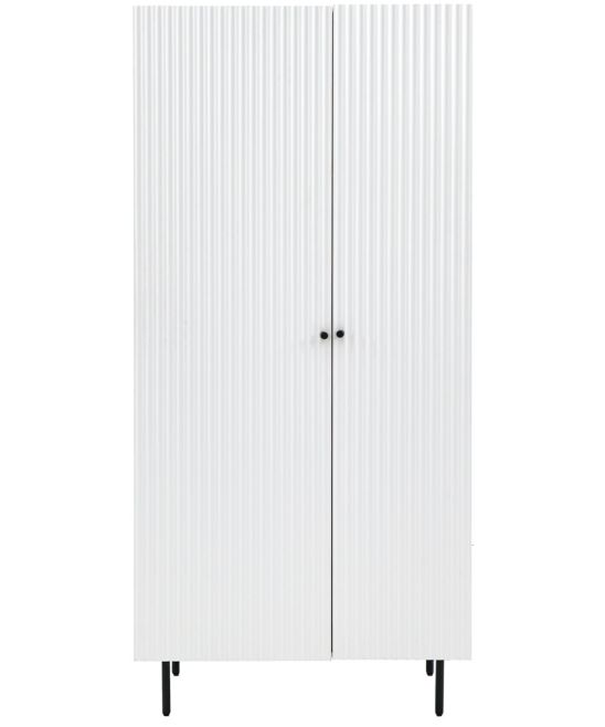 Halton 2 Door Wardrobe White By Gallery Living | Style Our Home