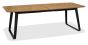 Emerson Rustic Oak & Peppercorn 6-8 Seater Extension Dining Table by Bentley Designs | Style Our Home

