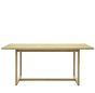 Mella Dining Table Natural By Gallery Living | Style Our Home