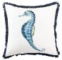 Prnted And Emb Sea Horse With Fringe
