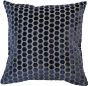 Small Hex Cut Velvet Navy by Malini | Style Our Home
