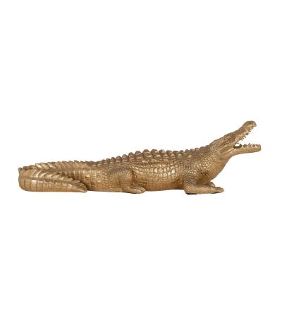 Decorative Object Crocodile (Gold) by Richmond Interiors  | Style Our Home