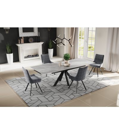 Marcox Ceramic Argento Grey 160-200-240 - Ext Matt by Heritance Furniture | Style Our Home