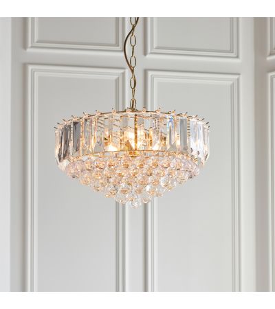 Fargano 3 Pendant Light Chrome Size