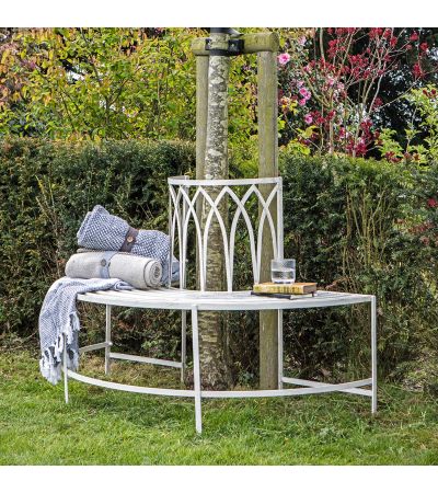 Alberano Outdoor Tree Bench Seat Gatehouse by Gallery Living | Style Our Home