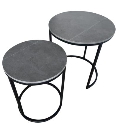 Zeus Round Nesting Lamp Tables by Classic Furniture | Style Our Home