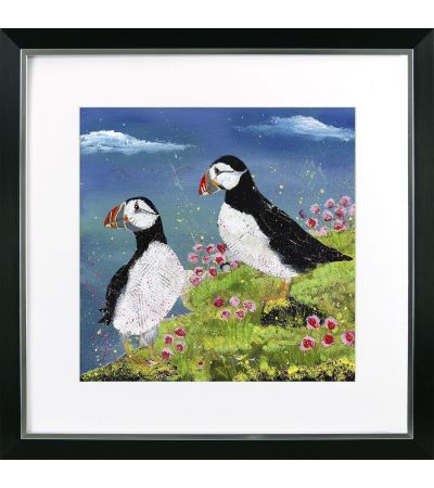 At the Coast 2 – Cliff Top Puffins by Camelot Pictures | Style Our Home