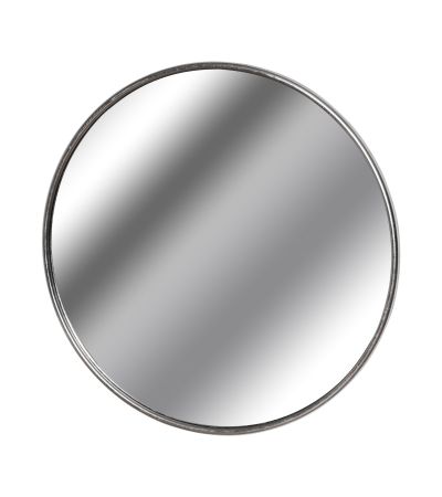 Silver Foil Large Circular Metal Wall Mirror by Hill Interiors | Style Our Home