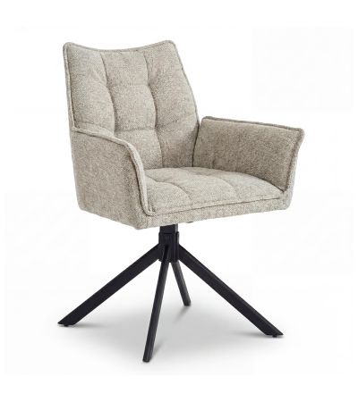 Halcyora Swivel Dining Chair (2pk) by Shankar | Style Our Home