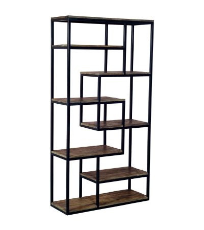 Multi Shelf Industrial Shelf Unit by Hill Interiors | Style Our Home