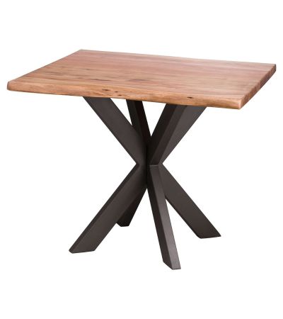 Live Edge Collection Square Dining Table by Hill Interiors | Style Our Home