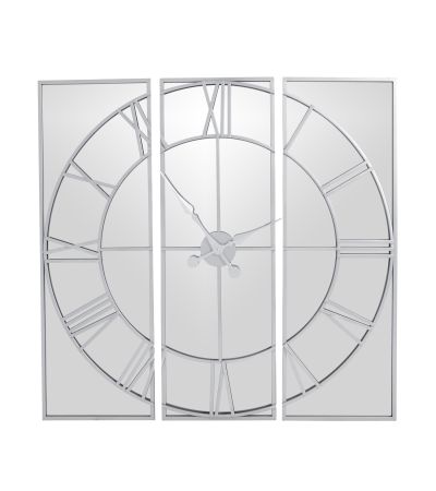 Celina Mirrored Wall Clock by Hill Interiors | Style Our Home