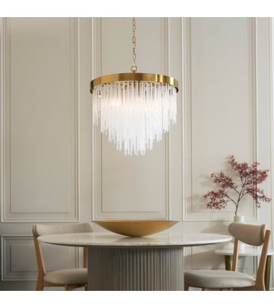 Anistorano 5 Pendant Light Brushed Aged Brass