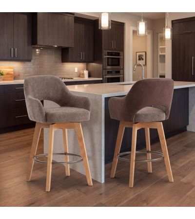 Marlowell Bar Stool (2pk) by Shankar | Style Our Home