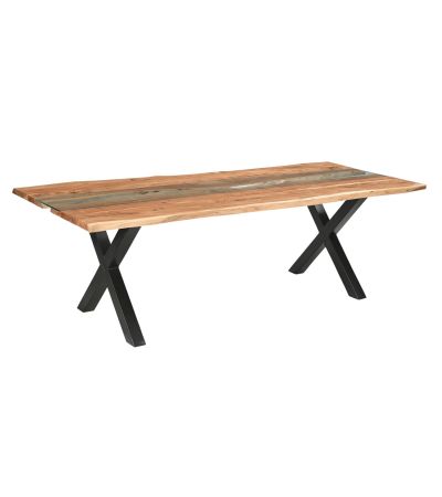 Live Edge Collection Large River Dining Table by Hill Interiors | Style Our Home