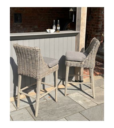 Amalfi Collection Outdoor Bar Stool by Hill Interiors | Style Our Home  