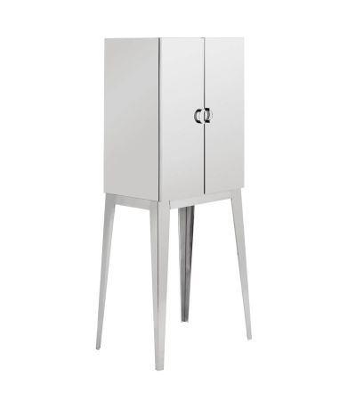 Lurexa Stainless Steel Cabinet by Prestige Designs | Style Our Home