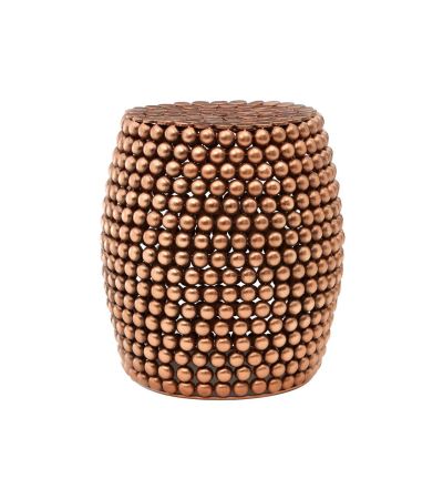 Templexa Copper Finish Barrel Stool by Prestige Designs | Style Our Home