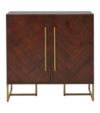 Brandivo Acacia Wood Effect Drinks Cabinet by Prestige Designs | Style Our Home