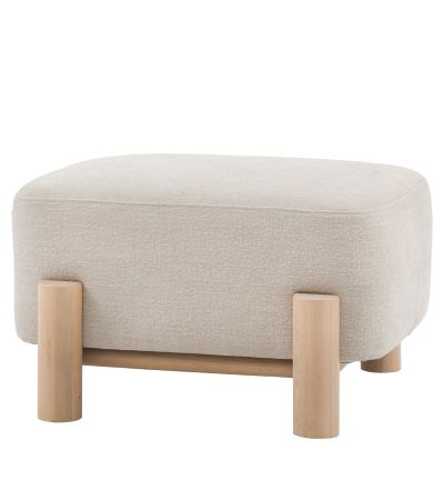 Husaro Footstool Willow Dusty by Gallery Living | Style Our Home