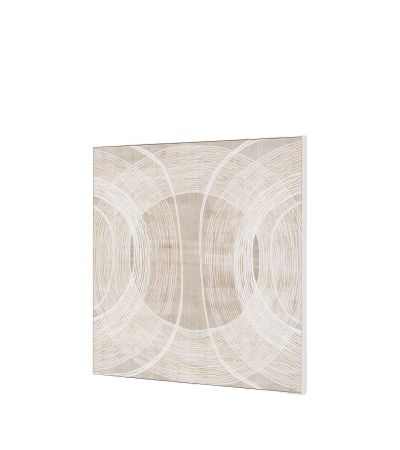 Inano the Round Framed Canvas