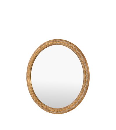 Romano Round Mirror Gold