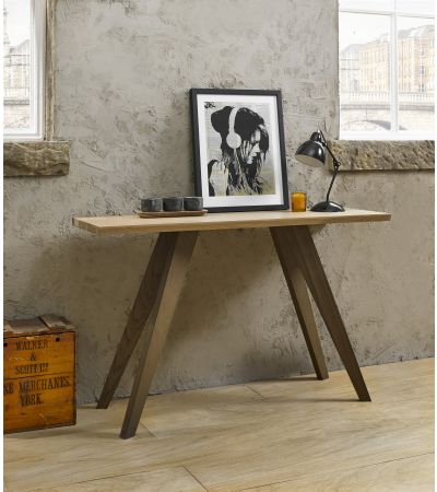 Bentley Designs Cadell Aged Oak Console Table 