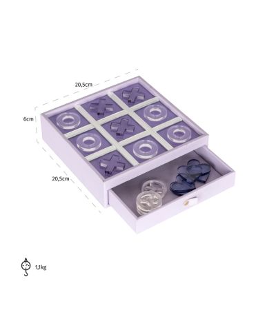 Tic tac toe Jay (Purple) by  Richmond Interiors | Style Our Home
