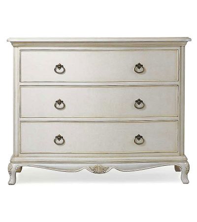 Ivory 3 Drawer Chest - Style Our Home