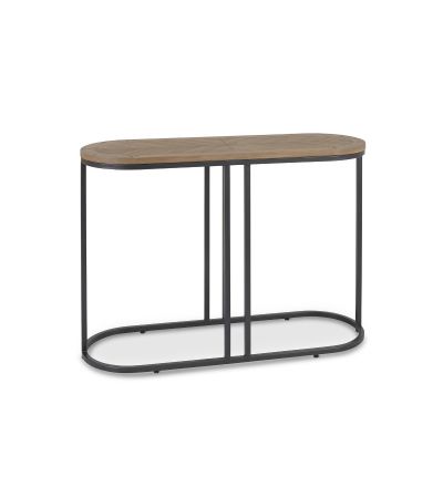 Chevron Weathered Ash Console Table by Bentley Designs | Style Our Home