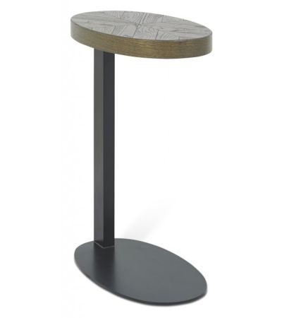 Ellipse Fumed Oak Sofa Table by Bentley Designs | Style Our Home