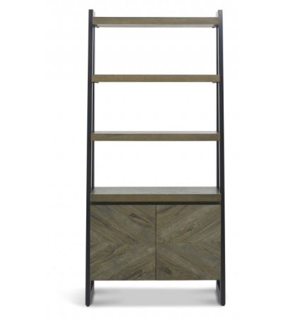 Ellipse Fumed Oak Open Display Unit by Bentley Designs | Style Our Home